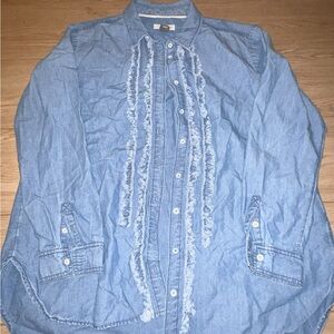 anthropology button down